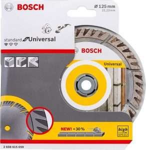 DISQUE DIAM UNIVERSEL 125X22,2 Std Universal NEW 2608615059