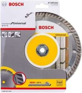 DISQUE DIAM UNIVERSEL 180X22,2 Std Universal NEW 2608615063 Bosch BOSCH DISQUE DIAM UNIVERSEL 180X22,2 Std Universal NEW 2608615063 - ABMAROC | Vente de matériel de bricolage, jardinage, électroportatif en ligne - maroc Bricolage DISQUE DIAM UNIVERSEL 180X22,2 Std Universal NEW 2608615063