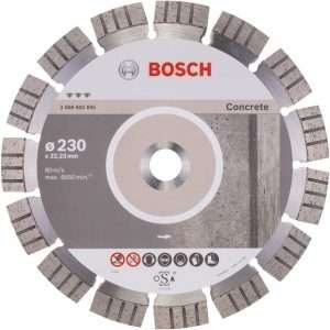 DISQUE DIAMANT Best for Concrete – 230 x 22,23 2608602655 Bosch BOSCH DISQUE DIAMANT Best for Concrete – 230 x 22,23 2608602655 - ABMAROC | Vente de matériel de bricolage, jardinage, électroportatif en ligne - maroc Bricolage DISQUE DIAMANT Best for Concrete - 230 x 22,23 2608602655
