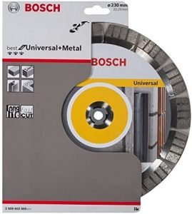 DISQUE DIAMANT UNIVERSEL+METAL 230MM 2608602665