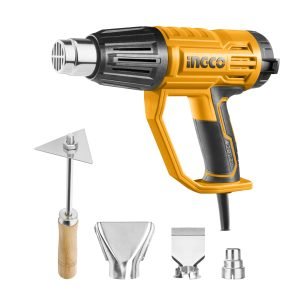 Décapeur thermique 2000W LCD +3buses + 1racleur SI hg200058 Décapeur INGCO Décapeur thermique 2000W LCD +3buses + 1racleur SI hg200058 - ABMAROC | Vente de matériel de bricolage, jardinage, électroportatif en ligne - maroc Bricolage Décapeur thermique 2000W LCD +3buses + 1racleur SI hg200058