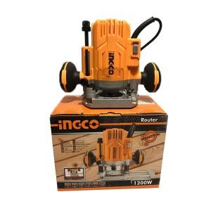 Défonceuse 1200w INGCO RT12008 Affleureuses et défonceuses INGCO Défonceuse 1200w INGCO RT12008 - ABMAROC | Vente de matériel de bricolage, jardinage, électroportatif en ligne - maroc Bricolage Défonceuse 1200w INGCO RT12008