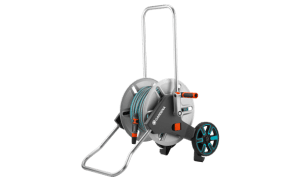 Dévidoir Gardena sur roues CleverRoll M Metal équipé (1/2″) 13 mm 20 m