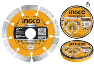 Disque diamant 115mm Disque de coupure INGCO Disque diamant 115mm - ABMAROC | Vente de matériel de bricolage, jardinage, électroportatif en ligne - maroc Bricolage Disque diamant 115mm Disque de coupure INGCO Disque diamant 115mm - ABMAROC | Vente de matériel de bricolage, jardinage, électroportatif en ligne - Bricolage maroc