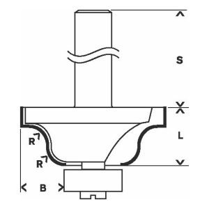FRAISE A PROFILER 2 C ROUL TYPE B R4 LU 2608628394 Accessoires menuiserie BOSCH FRAISE A PROFILER 2 C ROUL TYPE B R4 LU 2608628394 - ABMAROC | Vente de matériel de bricolage, jardinage, électroportatif en ligne - maroc Bricolage FRAISE A PROFILER 2 C ROUL TYPE B R4 LU 2608628394
