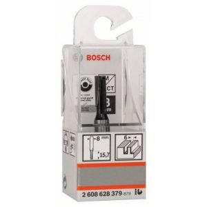 Fraise à rainurer droit 8mm, D1 6mm, L16mm,G48mm 2608628379