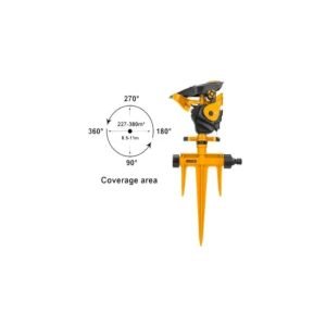 Arroseur automatique en plastique 360° HPS13601