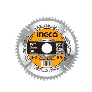 INGCO Lame de scie TCT 235mm pour scie circulaire CS2358 – TSB1235252 INGCO INGCO INGCO Lame de scie TCT 235mm pour scie circulaire CS2358 – TSB1235252 - ABMAROC | Vente de matériel de bricolage, jardinage, électroportatif en ligne - maroc Bricolage INGCO Lame de scie TCT 235mm pour scie circulaire CS2358 – TSB1235252