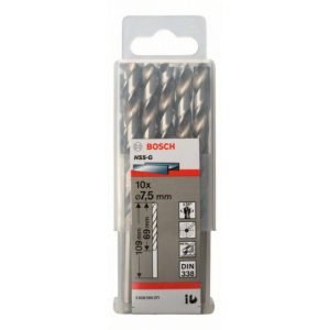 JEU 10 FORET A METAUX HSS-G 7,5X69X109 2608595071 Bosch BOSCH JEU 10 FORET A METAUX HSS-G 7,5X69X109 2608595071 - ABMAROC | Vente de matériel de bricolage, jardinage, électroportatif en ligne - maroc Bricolage JEU 10 FORET A METAUX HSS-G 7,5X69X109 2608595071