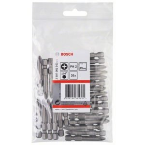 JEU 25 EMBOUTS PH2X49MM EXTRA DUR 2607002503