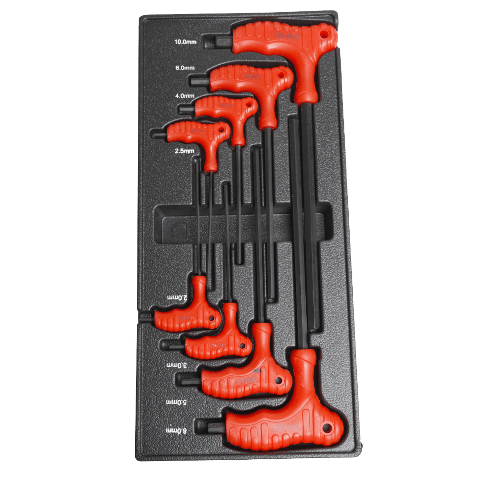 Jeu de Clés Mâles à Poignée 8 pièces Nobel 1071 Autres  Jeu de Clés Mâles à Poignée 8 pièces Nobel 1071 - ABMAROC | Vente de matériel de bricolage, jardinage, électroportatif en ligne - Bricolage maroc