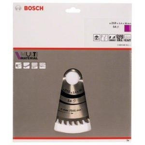 LAME CIRCUL.MULTIMAT 210X30 LC2,4 D54 2608640511 Accessoires menuiserie BOSCH LAME CIRCUL.MULTIMAT 210X30 LC2,4 D54 2608640511 - ABMAROC | Vente de matériel de bricolage, jardinage, électroportatif en ligne - Bricolage maroc
