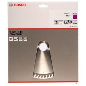 LAME CIRCUL.MULTIMAT 230X30 LC2,4 D64 2608640513 Accessoires menuiserie BOSCH LAME CIRCUL.MULTIMAT 230X30 LC2,4 D64 2608640513 - ABMAROC | Vente de matériel de bricolage, jardinage, électroportatif en ligne - maroc Bricolage LAME CIRCUL.MULTIMAT 230X30 LC2,4 D64 2608640513