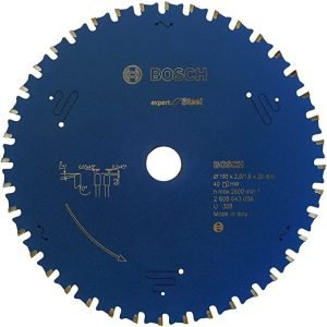 LAME CIRCULAIRE EXPERT METAL 190X20 40D 2608643056