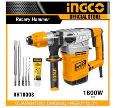 Marteau perforateur SDS Plus 1800W 36mm + 5 access RH18008