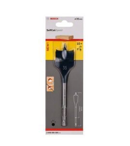 Mèche plate Self Cut Speed, six pans-35x152mm 2608595499 Accessoires menuiserie BOSCH Mèche plate Self Cut Speed, six pans-35x152mm 2608595499 - ABMAROC | Vente de matériel de bricolage, jardinage, électroportatif en ligne - maroc Bricolage Mèche plate Self Cut Speed, six pans-35x152mm 2608595499