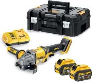 Meuleuse 54V Lithium-Ion (Li-Ion) Noir, Jaune DCG414T2-QW