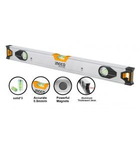 Niveau à bulle magnétique 30cm HSL38030M INGCO INGCO Niveau à bulle magnétique 30cm HSL38030M - ABMAROC | Vente de matériel de bricolage, jardinage, électroportatif en ligne - maroc Bricolage Niveau à bulle magnétique 30cm HSL38030M