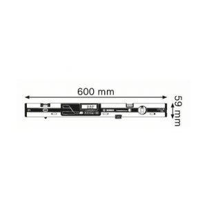 Niveau électronique Bosch GIM 60 L Professional Bosch - 0601076900