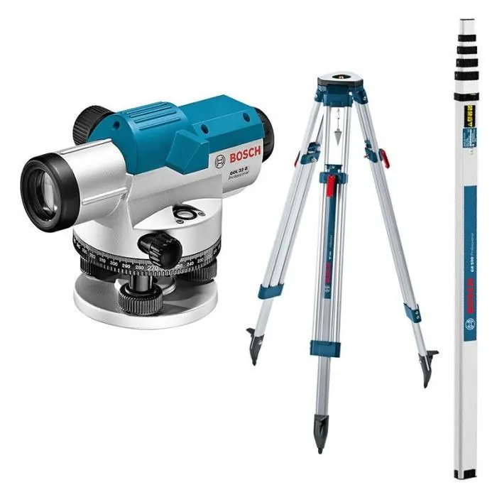 Pack Niveau-Mire-Trépied BOSCH Professional 0601068503 (GOL 32 G + BT 160 + GR 500)