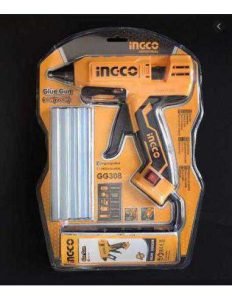 Pistolet à colle 30W(220W) + 8 bâtonnets de colle GG308