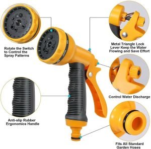 Pistolet d’arrosage douchette INGCO INGCO Pistolet d’arrosage douchette - ABMAROC | Vente de matériel de bricolage, jardinage, électroportatif en ligne - maroc Bricolage Pistolet d'arrosage douchette HWSG092