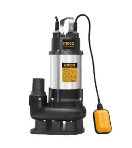 Pompe submersible 750W pour puits de drainage Black