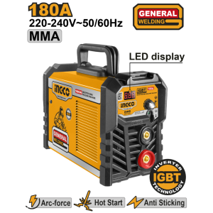 Poste à souder 180A ONDULEUR MMA ING-MMA18028
