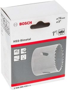 Scie-trépan HSS bimétal - 76 mm, 3