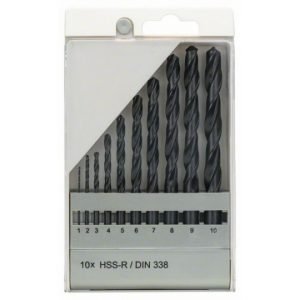 Set 10 Forets à métaux HSS PointeQ CASSETTE de 1mm à 10mm 2608577348 Bosch BOSCH Set 10 Forets à métaux HSS PointeQ CASSETTE de 1mm à 10mm 2608577348 - ABMAROC | Vente de matériel de bricolage, jardinage, électroportatif en ligne - maroc Bricolage Set 10 Forets à métaux HSS PointeQ CASSETTE de 1mm à 10mm 2608577348