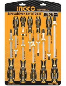 Set de 10 tournevis HKSD1028