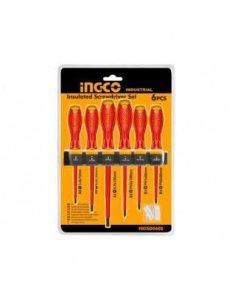 Tournevis isolé Set de 6 pièces HKISD0608 INGCO INGCO Tournevis isolé Set de 6 pièces HKISD0608 - ABMAROC | Vente de matériel de bricolage, jardinage, électroportatif en ligne - maroc Bricolage Tournevis isolé Set de 6 pièces HKISD0608