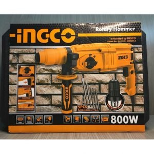 MARTEAU PERFORATEUR 26MM 800W+MANDRIN INGCO INGCO MARTEAU PERFORATEUR 26MM 800W+MANDRIN - ABMAROC | Vente de matériel de bricolage, jardinage, électroportatif en ligne - maroc Bricolage MARTEAU PERFORATEUR 26MM 800W+MANDRIN RGH9028-2
