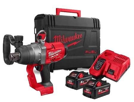 Гайковерт аккумуляторный Milwaukee M18 FUEL ONE-KEY 2 акум+з/у (4933459733)  купить - цена, характеристики | COMFY