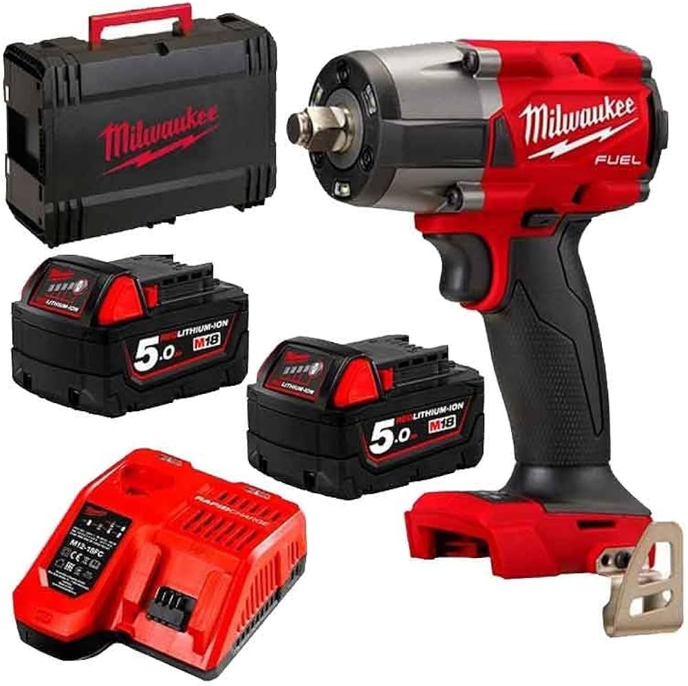 Milwaukee 4933478450" Boulonneuse à Choc 1/2 M18 FMTIW12-502X MILWAUKEE- 4933478450 : Amazon.fr: Bricolage