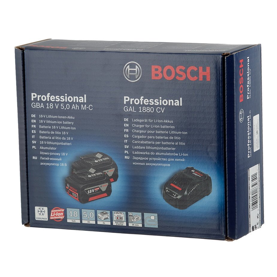 Bosch Professional 5.0ah Battery Starter Kit 1600A00B8J