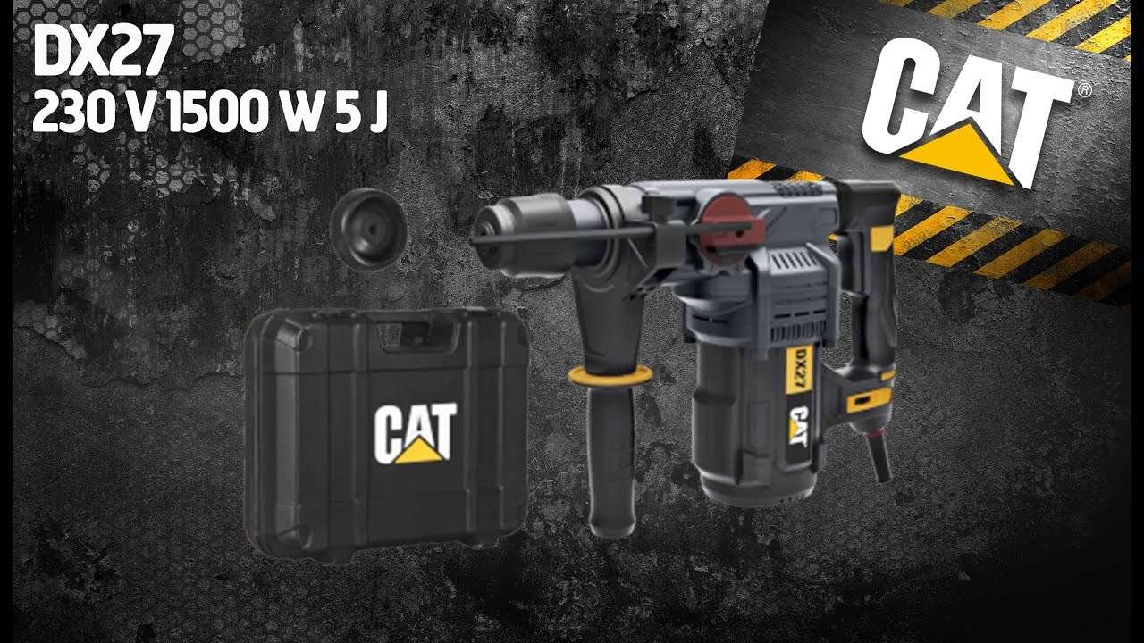 Unboxing CAT DX27 Rotary Hammer 1500W SDS